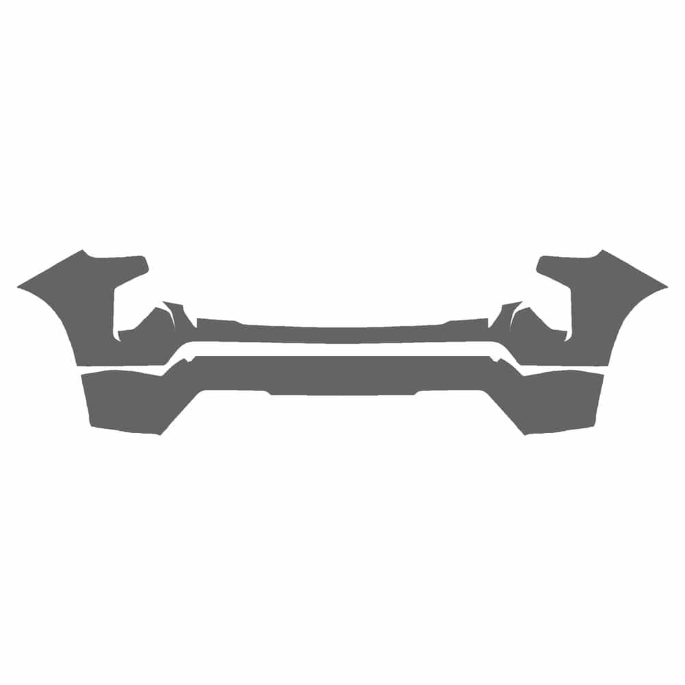Vicrez Paint Protection PPF Pre-Cut Kit, Front Bumper vpp135439 for Chevrolet Silverado 1500 Crew Pickup 2022-2026