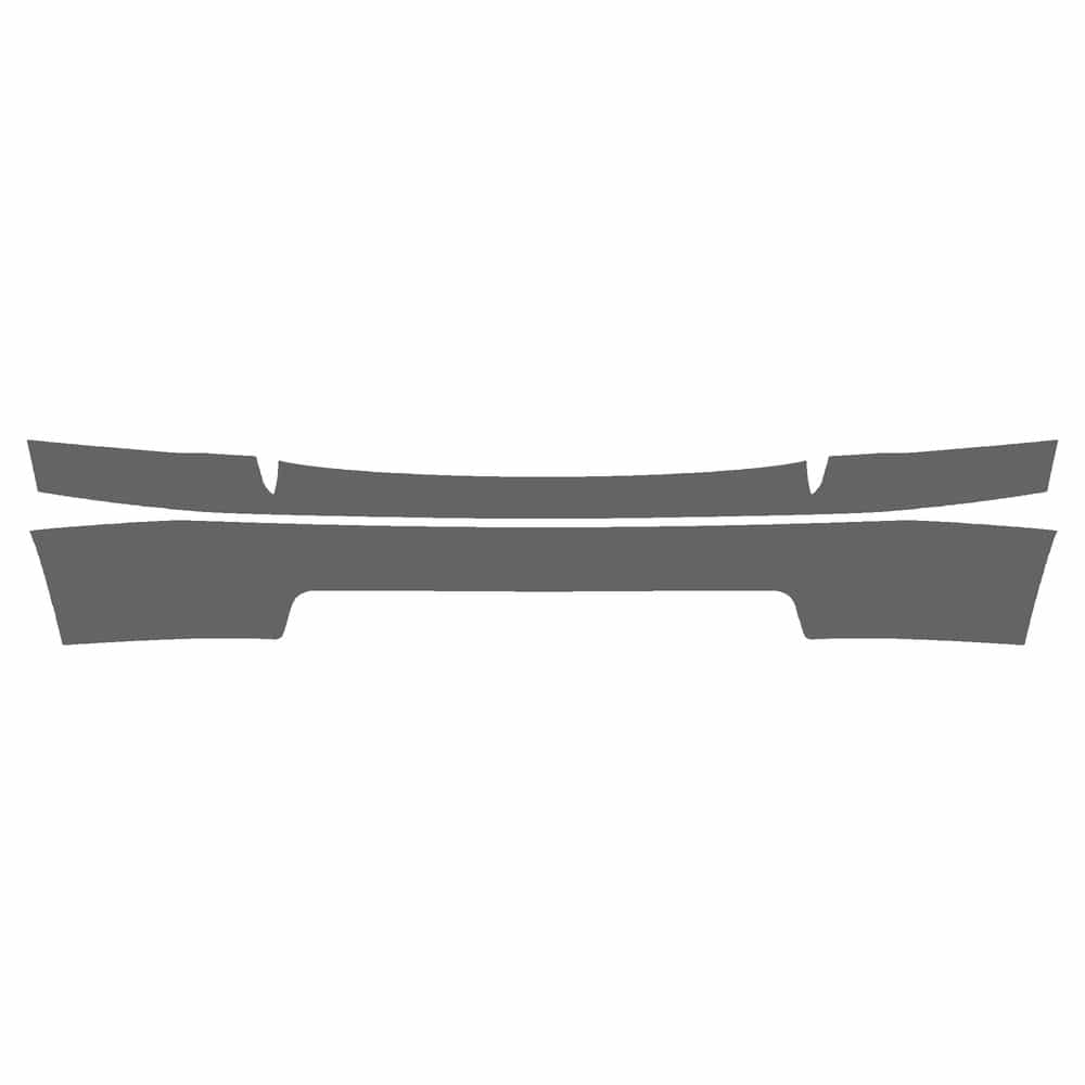 Vicrez Paint Protection PPF Pre-Cut Kit, Front Bumper vpp136937 for Chevrolet Silverado Extd Pickup 2011-2014