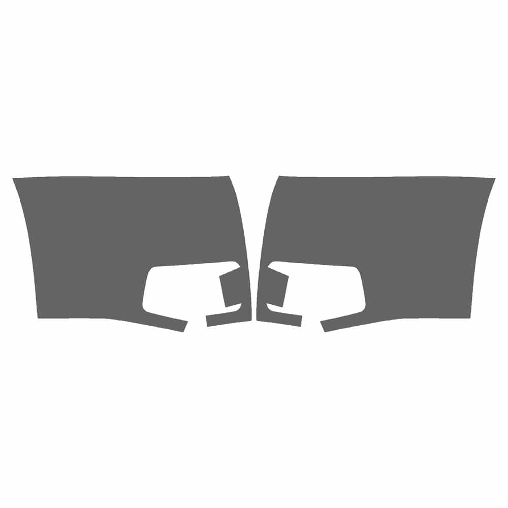 Vicrez Paint Protection PPF Pre-Cut Kit, Front Bumper vpp136690 for Chevrolet Silverado 2007-2010
