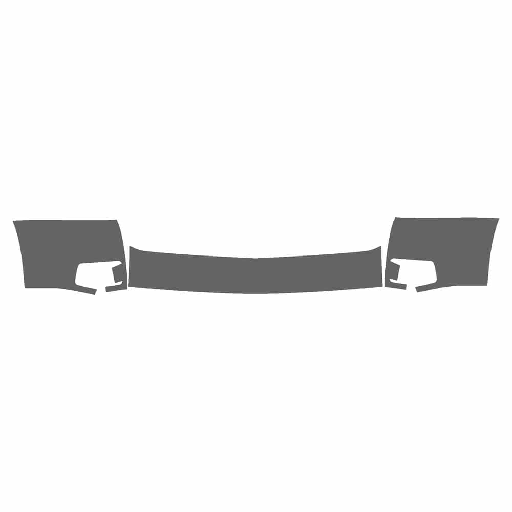 Vicrez Paint Protection PPF Pre-Cut Kit, Front Bumper vpp138120 for Chevrolet Silverado 2007-2013