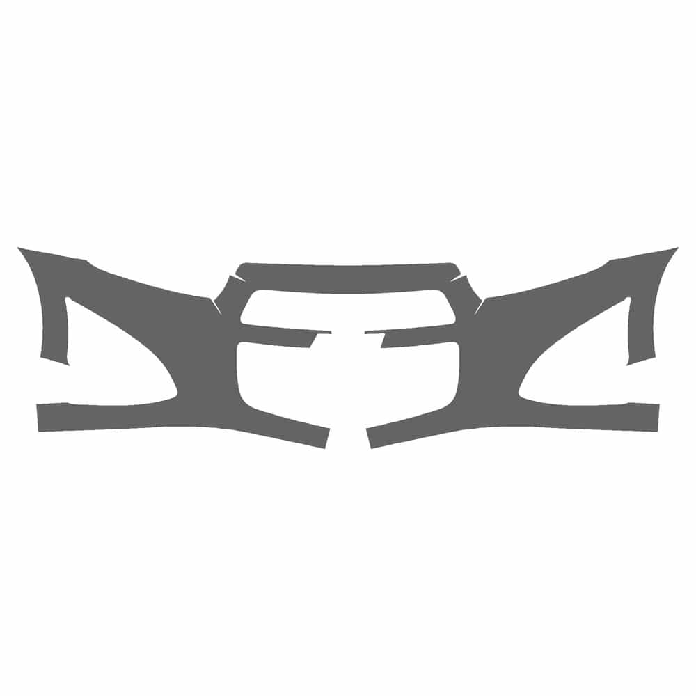 Vicrez Paint Protection PPF Pre-Cut Kit, Front Bumper vpp139300 for Chevrolet Sonic Hatchback 2013-2016