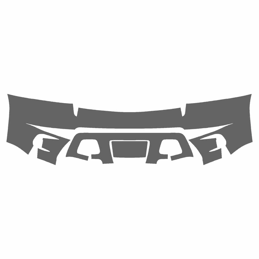 Vicrez Paint Protection PPF Pre-Cut Kit, Front Bumper vpp140088 for Chevrolet Tahoe SUV 2007-2014