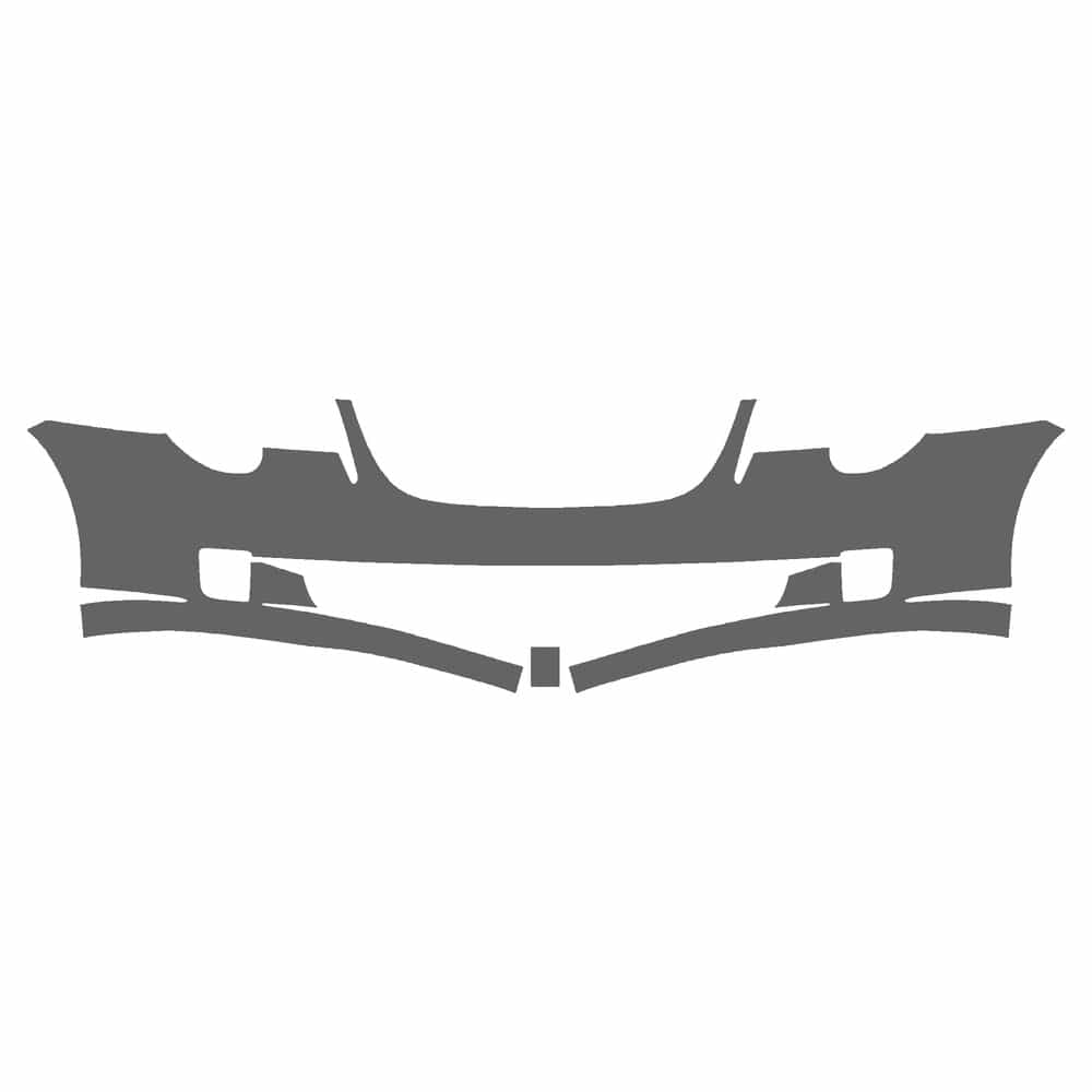Vicrez Paint Protection PPF Pre-Cut Kit, Front Bumper vpp141933 for Chrysler Crossfire 2004-2008