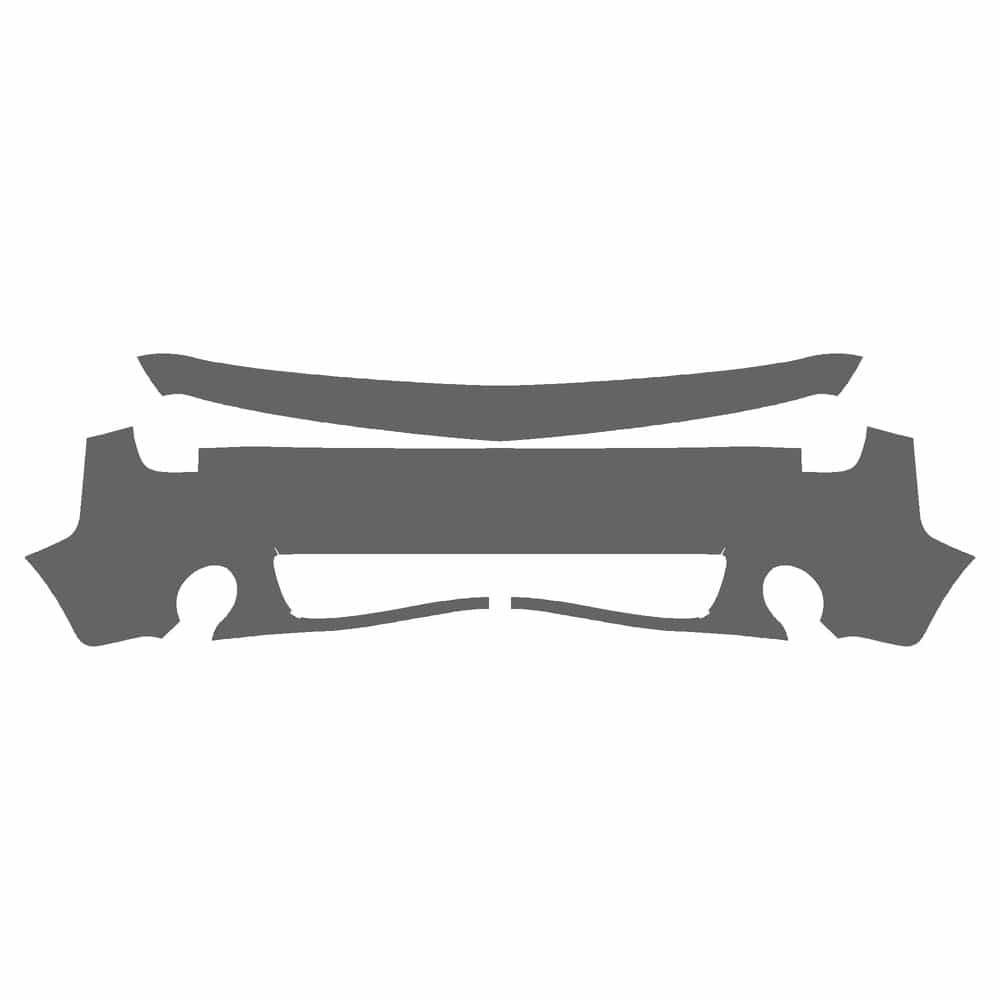 Vicrez Paint Protection PPF Pre-Cut Kit, Front Bumper vpp142748 for Dodge Challenger Coupe 2015-2018