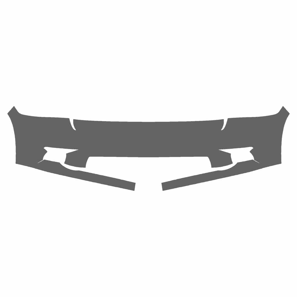 Vicrez Paint Protection PPF Pre-Cut Kit, Front Bumper vpp145741 for Dodge Ram Crew Pickup 2009-2011