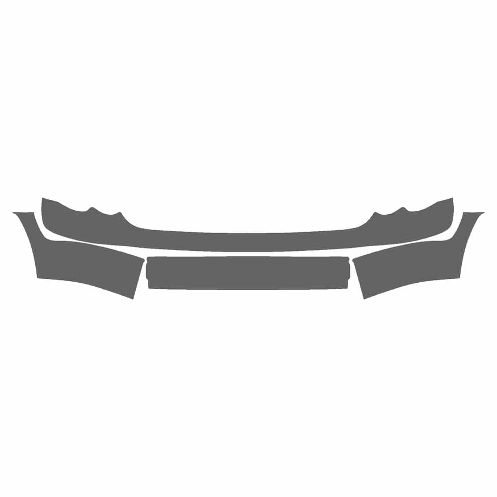 Vicrez Paint Protection PPF Pre-Cut Kit, Front Bumper vpp145892 for Dodge Ram Pickup 2003-2005