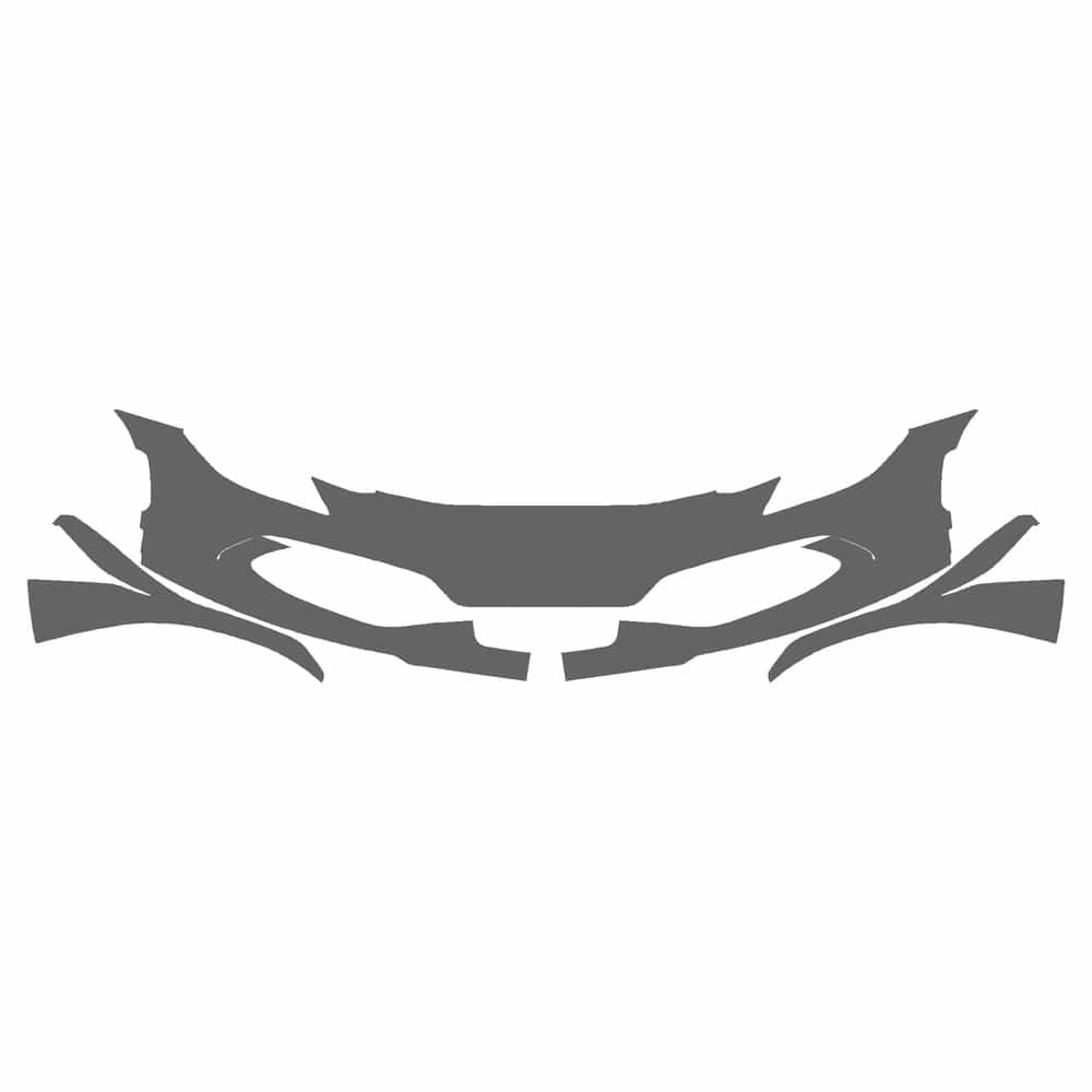 Vicrez Paint Protection PPF Pre-Cut Kit, Front Bumper vpp146118 for Ferrari 296 Coupe 2022-2025