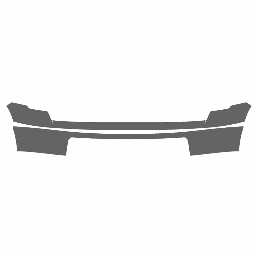 Vicrez Paint Protection PPF Pre-Cut Kit, Front Bumper vpp150348 for Ford F150 Crew Pickup 2009-2012