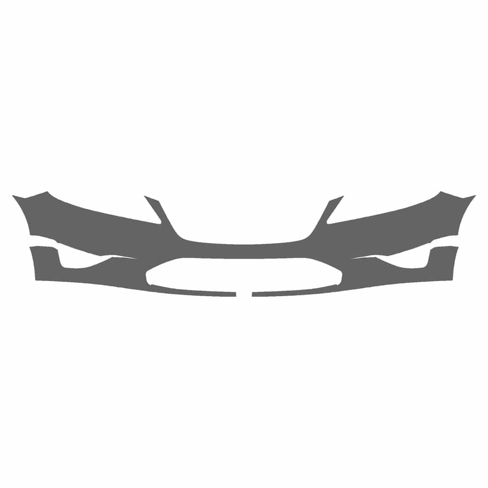 Vicrez Paint Protection PPF Pre-Cut Kit, Front Bumper vpp158158 for Ford Taurus Sedan 2010-2012