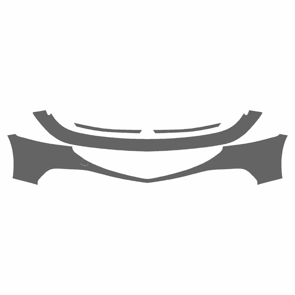 Vicrez Paint Protection PPF Pre-Cut Kit, Front Bumper vpp163692 for Genesis G90 Sedan 2023-2026