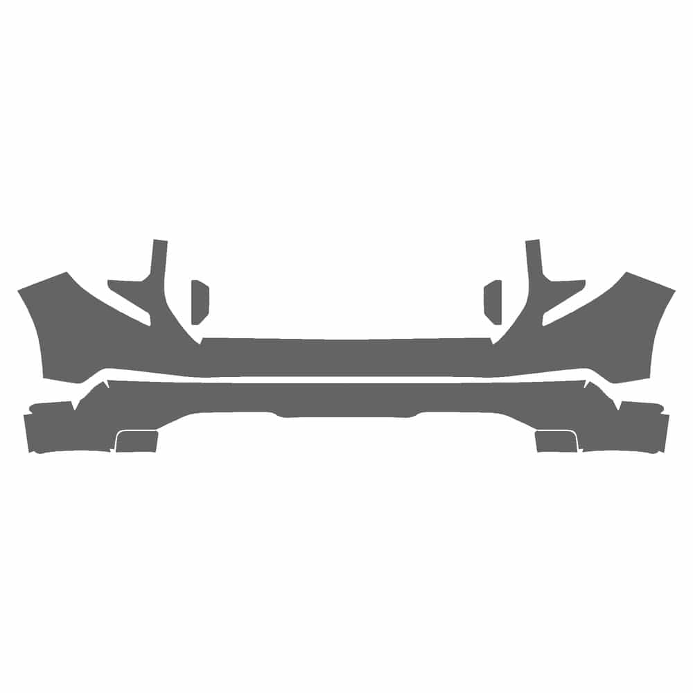 Vicrez Paint Protection PPF Pre-Cut Kit, Front Bumper vpp160342 for GMC Sierra 1500 Crew Pickup 2022-2026