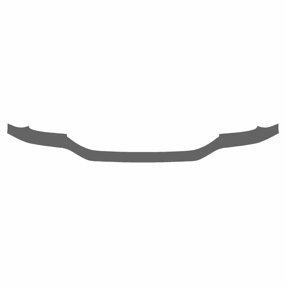 Vicrez Paint Protection PPF Pre-Cut Kit, Front Bumper vpp161672 for GMC Sierra Extd Pickup 2019