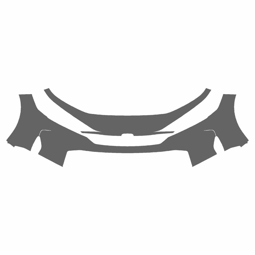 Vicrez Paint Protection PPF Pre-Cut Kit, Front Bumper vpp166476 for Honda Civic Hatchback 2025-2026