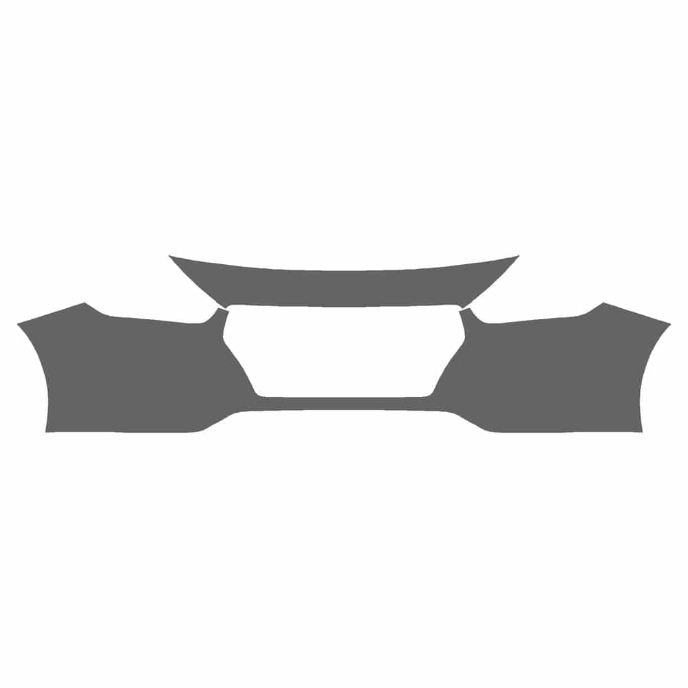 Vicrez Paint Protection PPF Pre-Cut Kit, Front Bumper vpp169701 for Hyundai Elantra GT Hatchback 2018-2021