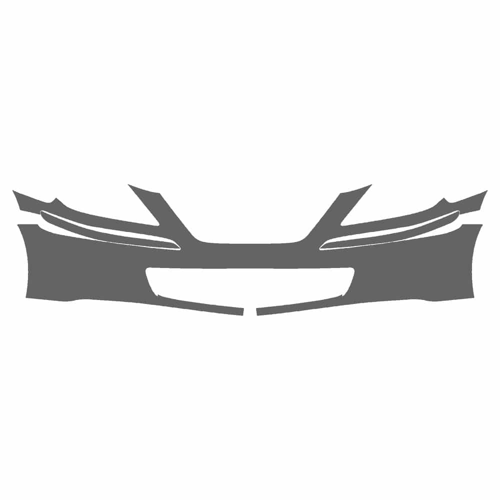 Vicrez Paint Protection PPF Pre-Cut Kit, Front Bumper vpp170331 for Hyundai Genesis Sedan 2009-2011