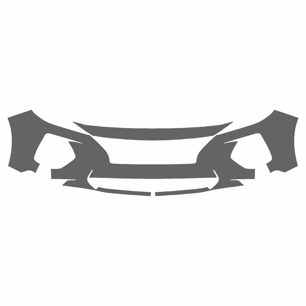 Vicrez Paint Protection PPF Pre-Cut Kit, Front Bumper vpp172185 for Hyundai Santa Fe SUV 2019-2020