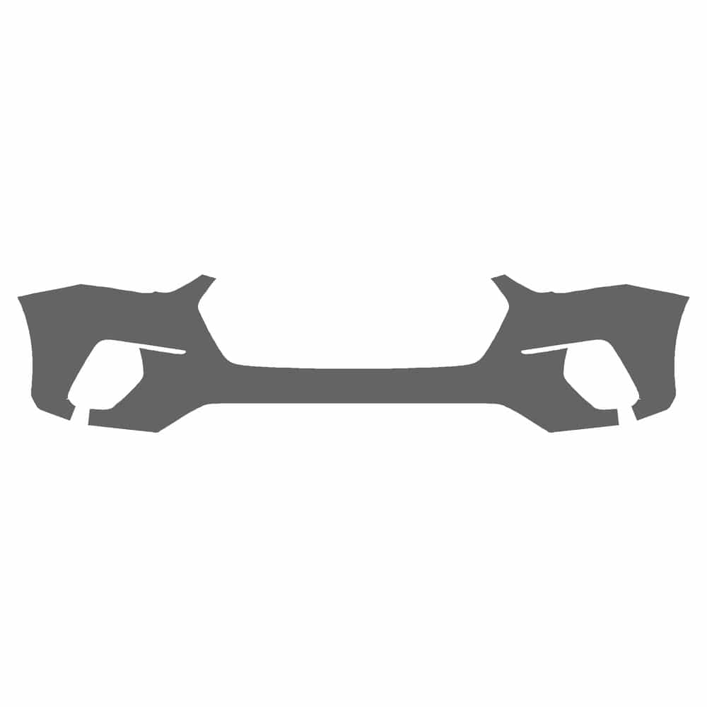 Vicrez Paint Protection PPF Pre-Cut Kit, Front Bumper vpp172432 for Hyundai Santa Fe SUV 2017-2018