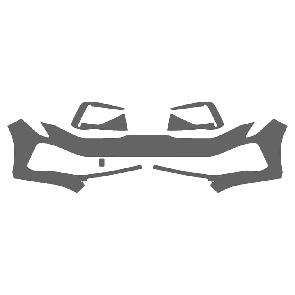 Vicrez Paint Protection PPF Pre-Cut Kit, Front Bumper vpp182387 for KIA K5 Sedan 2025-2026