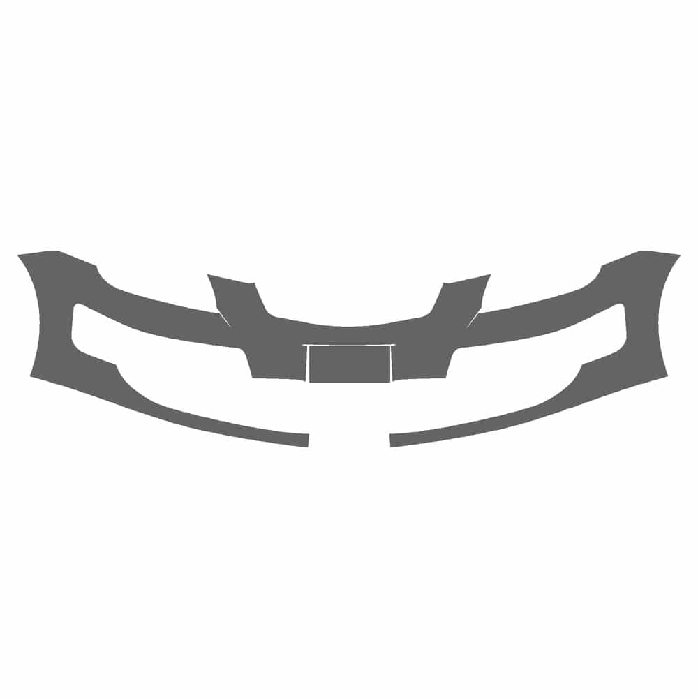 Vicrez Paint Protection PPF Pre-Cut Kit, Front Bumper vpp183132 for KIA Rio Sedan 2006-2009