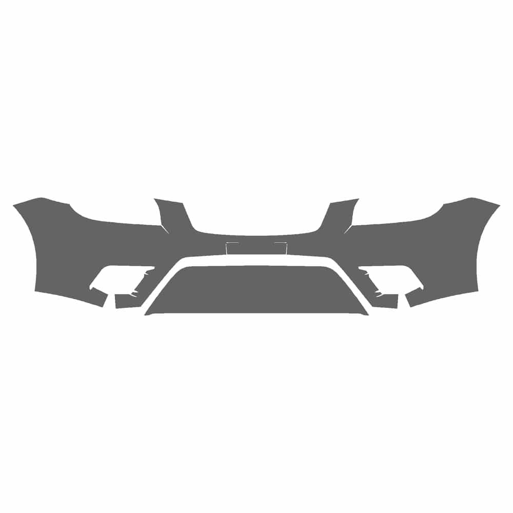 Vicrez Paint Protection PPF Pre-Cut Kit, Front Bumper vpp183148 for KIA Rio Sedan 2010-2011