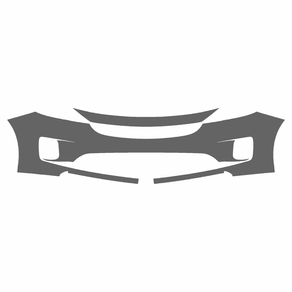 Vicrez Paint Protection PPF Pre-Cut Kit, Front Bumper vpp183695 for KIA Sedona Minivan 2015-2018