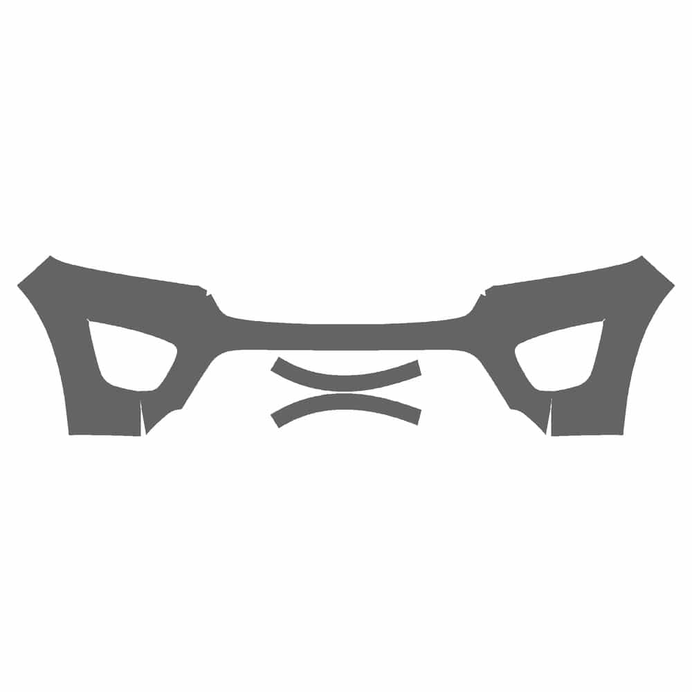 Vicrez Paint Protection PPF Pre-Cut Kit, Front Bumper vpp184276 for KIA Sorento SUV 2016-2018