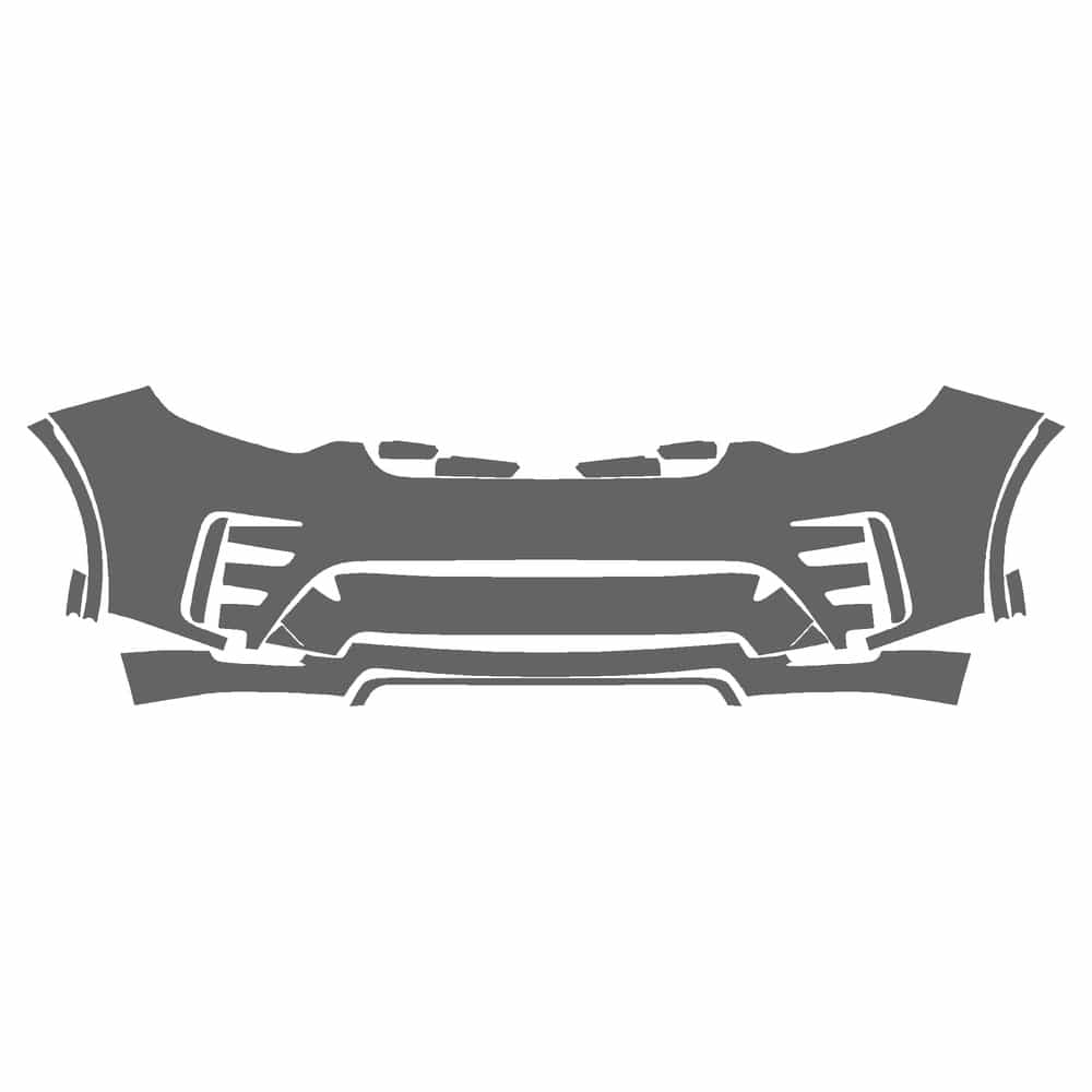 Vicrez Paint Protection PPF Pre-Cut Kit, Front Bumper vpp187221 for Land Rover Discovery SUV 2017-2020