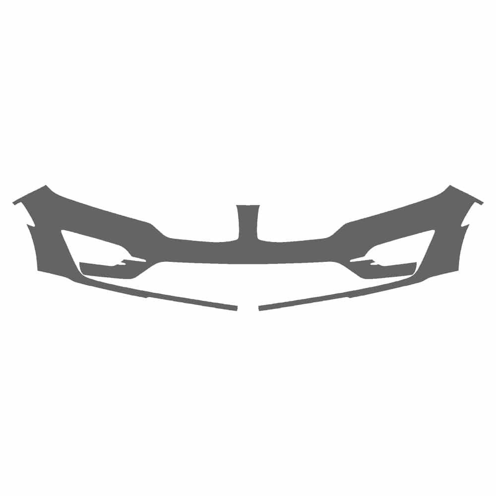 Vicrez Paint Protection PPF Pre-Cut Kit, Front Bumper vpp193870 for Lincoln MKC SUV 2015-2018