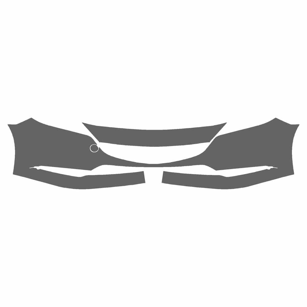 Vicrez Paint Protection PPF Pre-Cut Kit, Front Bumper vpp197182 for Mazda Mazda6 Sedan 2018-2021