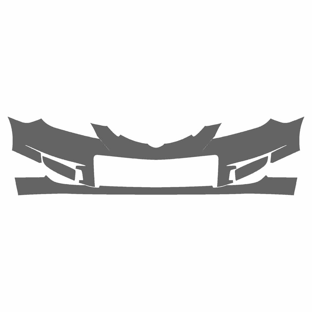 Vicrez Paint Protection PPF Pre-Cut Kit, Front Bumper vpp197259 for Mazda Mazdaspeed3 Hatchback 2007-2009