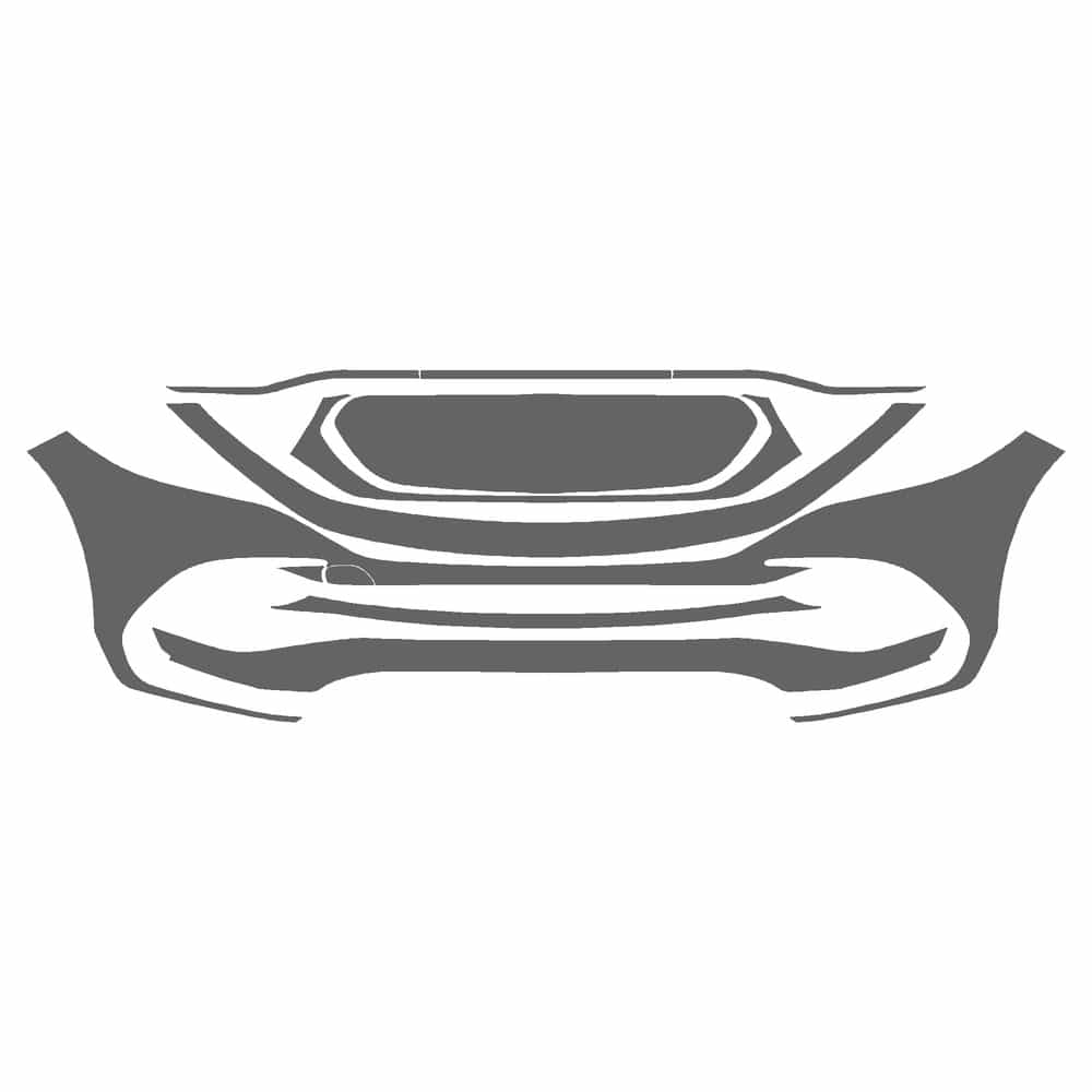 Vicrez Paint Protection PPF Pre-Cut Kit, Front Bumper vpp203068 for Mercedes-Benz EQB SUV 2022-2023