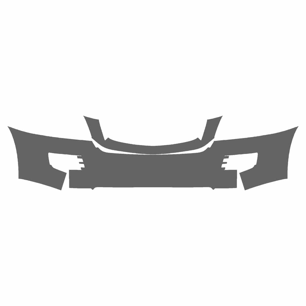 Vicrez Paint Protection PPF Pre-Cut Kit, Front Bumper vpp203743 for Mercedes-Benz GL SUV 2007-2008