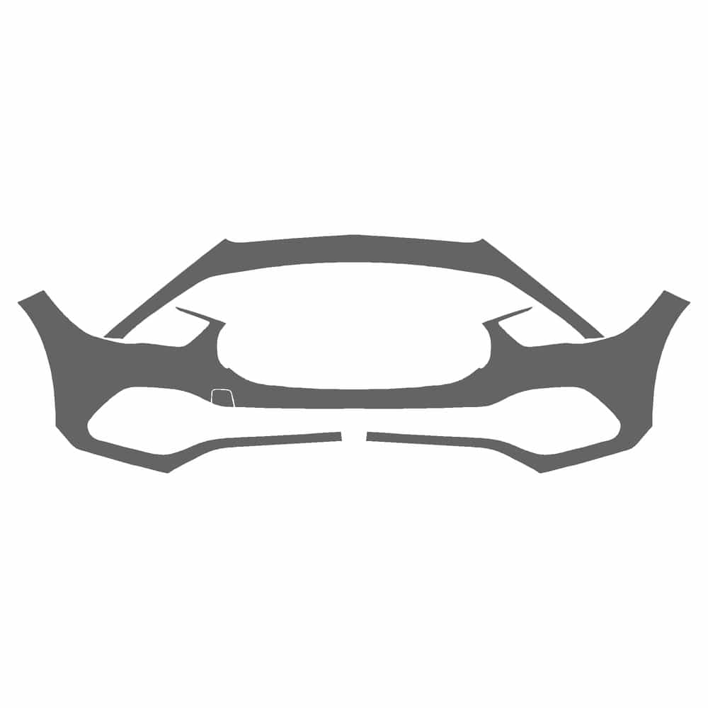 Vicrez Paint Protection PPF Pre-Cut Kit, Front Bumper vpp204168 for Mercedes-Benz GLA 250 SUV 2021-2023