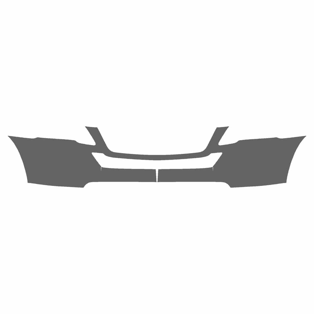 Vicrez Paint Protection PPF Pre-Cut Kit, Front Bumper vpp206135 for Mercedes-Benz ML SUV 2011