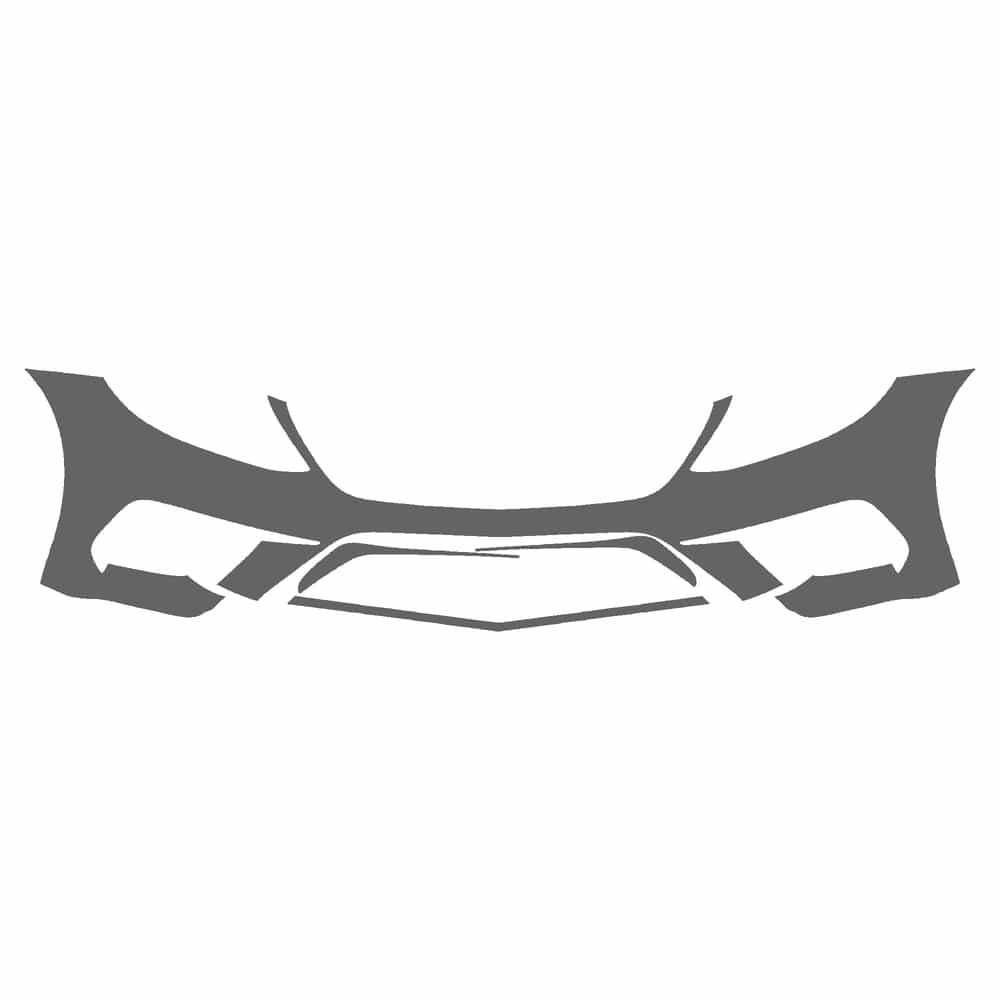 Vicrez Paint Protection PPF Pre-Cut Kit, Front Bumper vpp207116 for Mercedes-Benz S63 Sedan 2014-2017