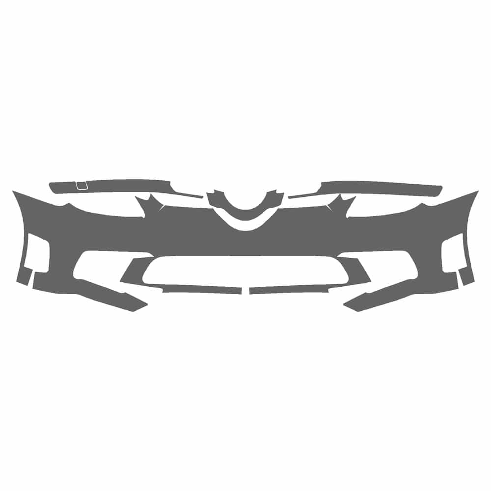 Vicrez Paint Protection PPF Pre-Cut Kit, Front Bumper vpp207812 for Mercedes-Benz SLK Convertible 2005-2008