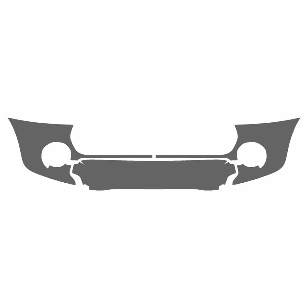 Vicrez Paint Protection PPF Pre-Cut Kit, Front Bumper vpp209033 for Mini Cooper Convertible 2016-2019