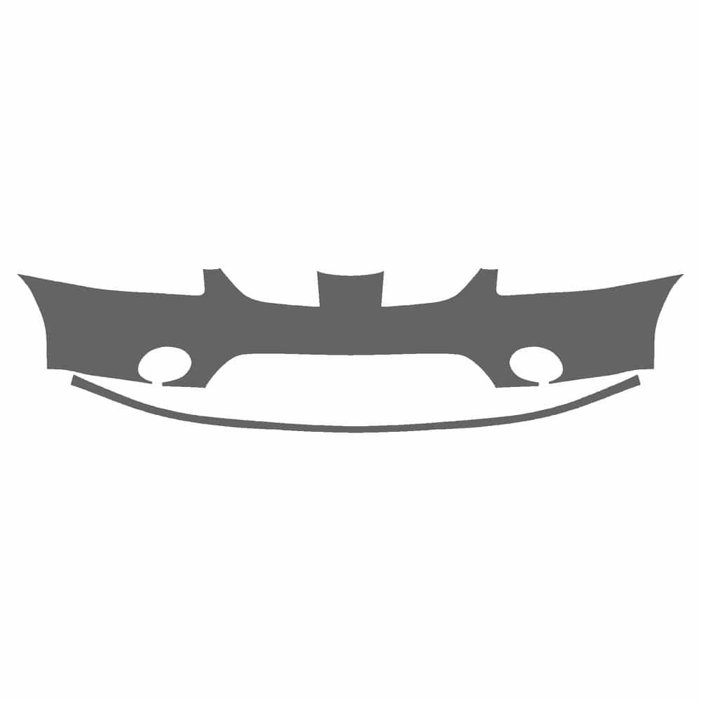 Vicrez Paint Protection PPF Pre-Cut Kit, Front Bumper vpp209704 for Mitsubishi Galant Sedan 2004-2006