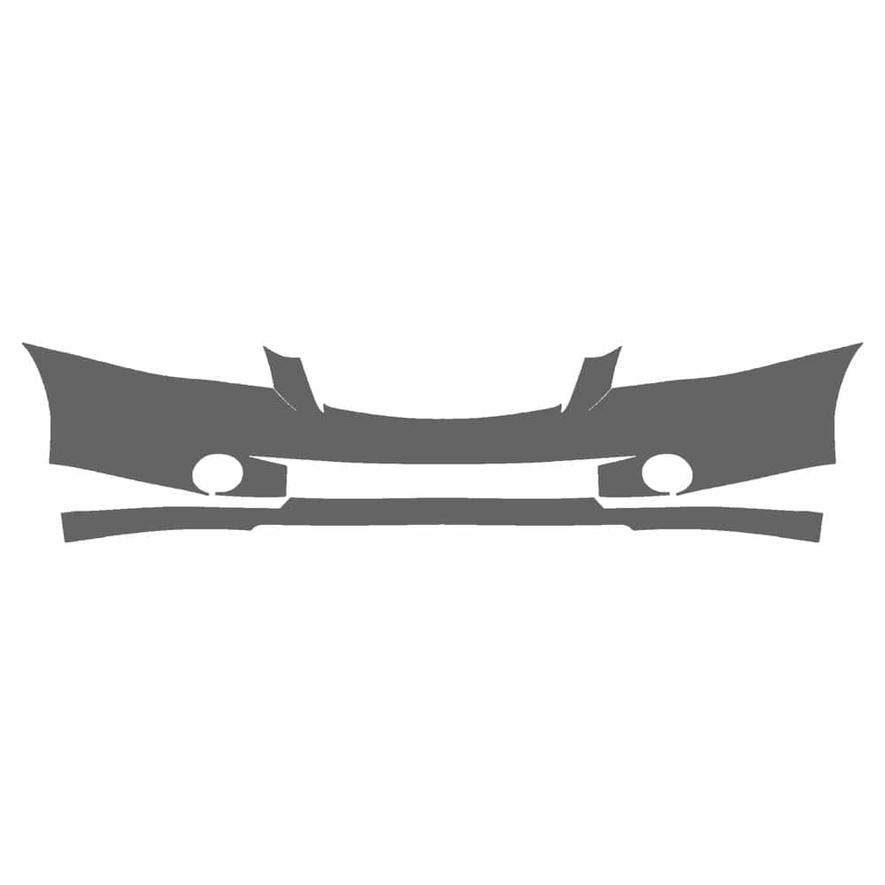 Vicrez Paint Protection PPF Pre-Cut Kit, Front Bumper vpp211376 for Nissan Altima Sedan 2005-2006