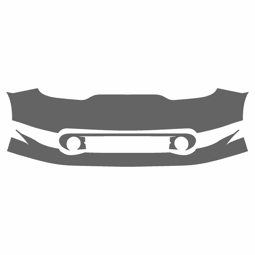 Vicrez Paint Protection PPF Pre-Cut Kit, Front Bumper vpp212094 for Nissan Cube SUV 2012