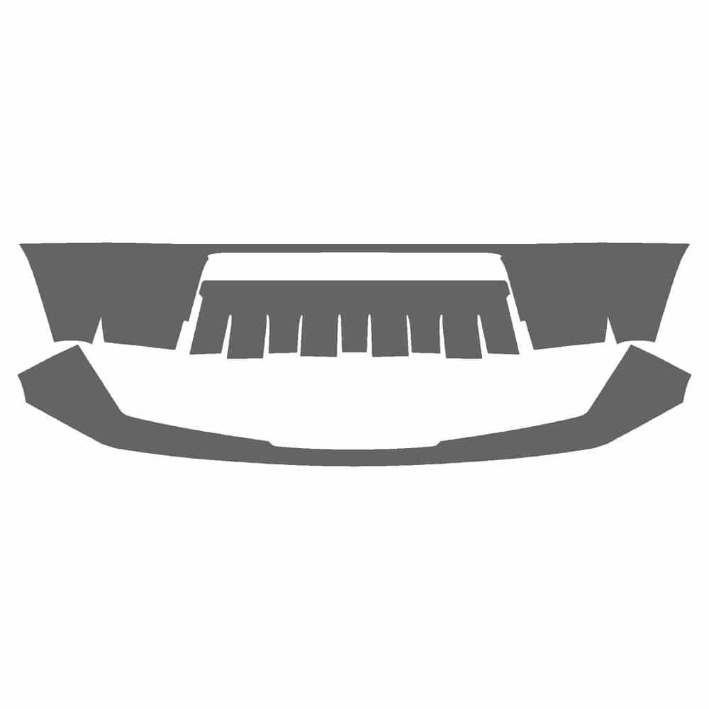Vicrez Paint Protection PPF Pre-Cut Kit, Front Bumper vpp212195 for Nissan Frontier Crew Pickup 2005-2008