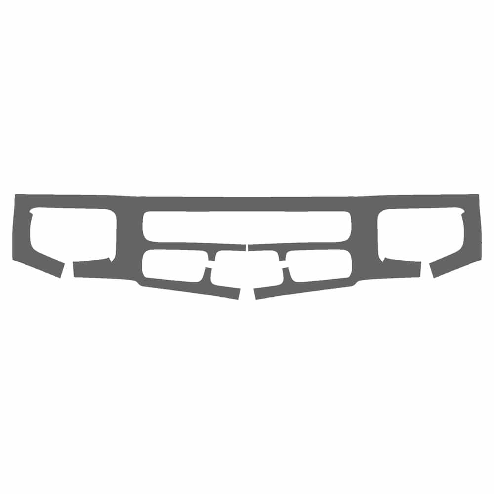 Vicrez Paint Protection PPF Pre-Cut Kit, Front Bumper vpp213777 for Nissan Pathfinder SUV 2002-2004
