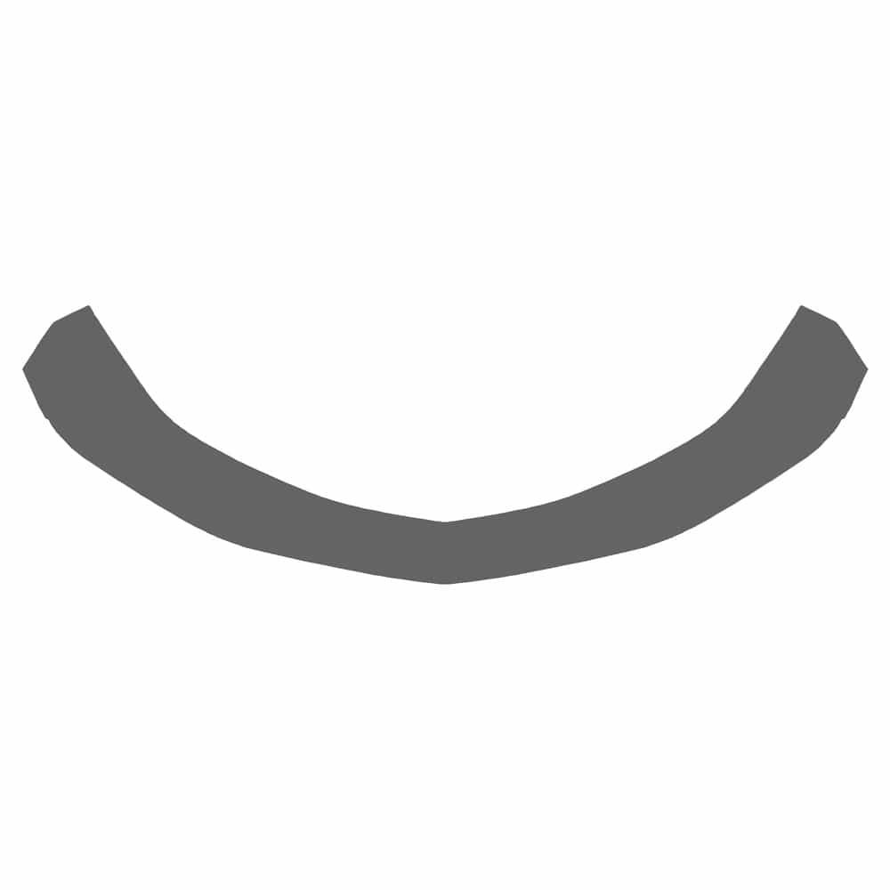 Vicrez Paint Protection PPF Pre-Cut Kit, Front Bumper Part 1 vpp131234 for Chevrolet Camaro Coupe 2020-2024