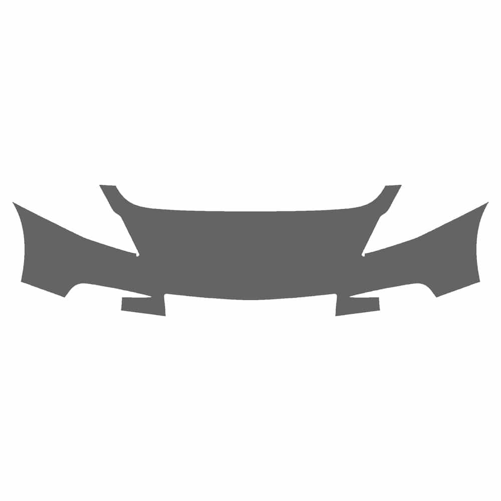 Vicrez Paint Protection PPF Pre-Cut Kit, Front Bumper Part 1 vpp174267 for Infiniti G37 Sedan 2010-2013