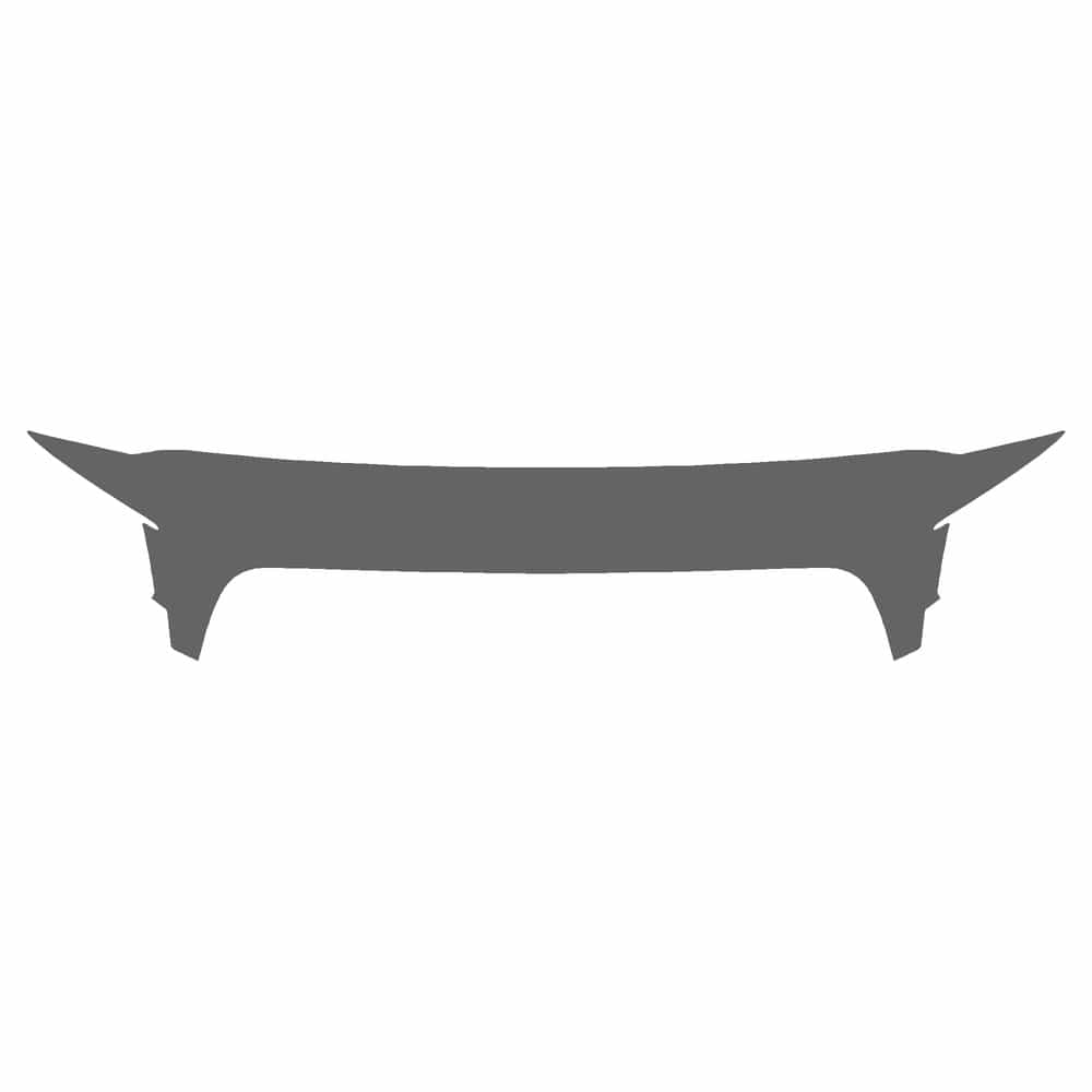 Vicrez Paint Protection PPF Pre-Cut Kit, Front Bumper Part 1 vpp177206 for Jaguar XF Sedan 2016-2020