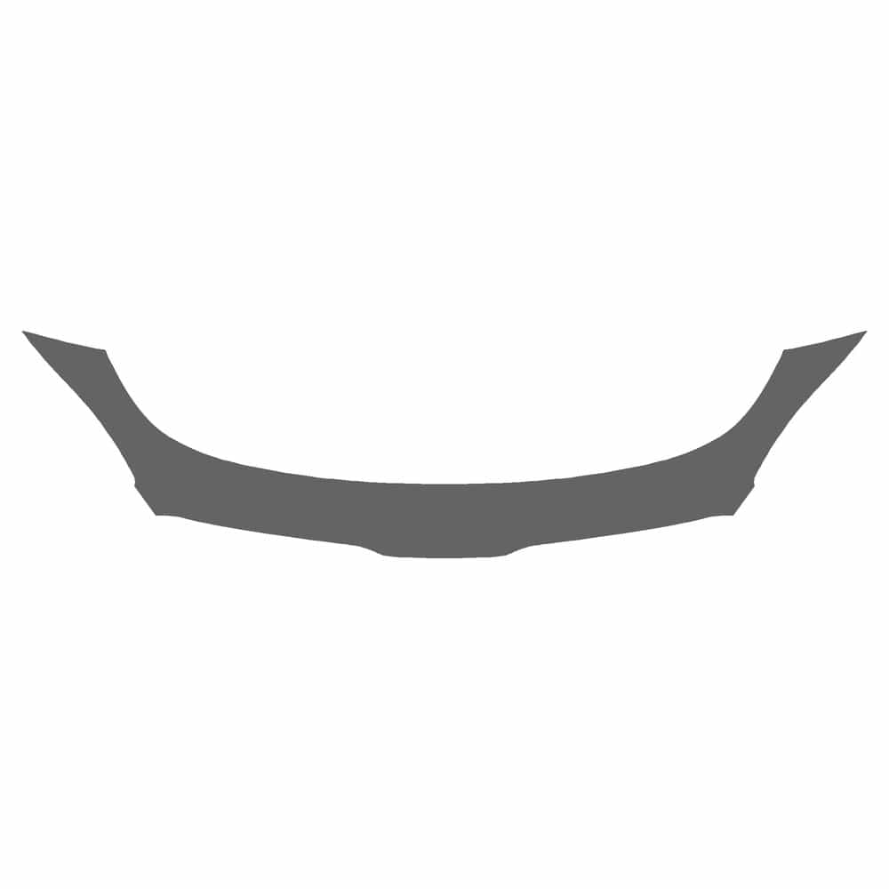Vicrez Paint Protection PPF Pre-Cut Kit, Front Bumper Part 1 vpp185989 for KIA Stinger Sedan 2018-2021
