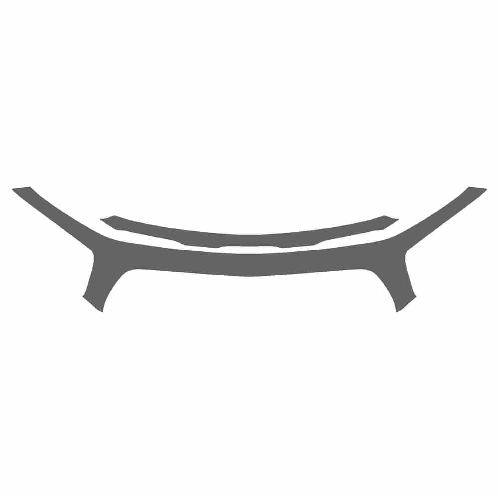 Vicrez Paint Protection PPF Pre-Cut Kit, Front Bumper Part 1 vpp204444 for Mercedes-Benz GLB SUV 2020-2023