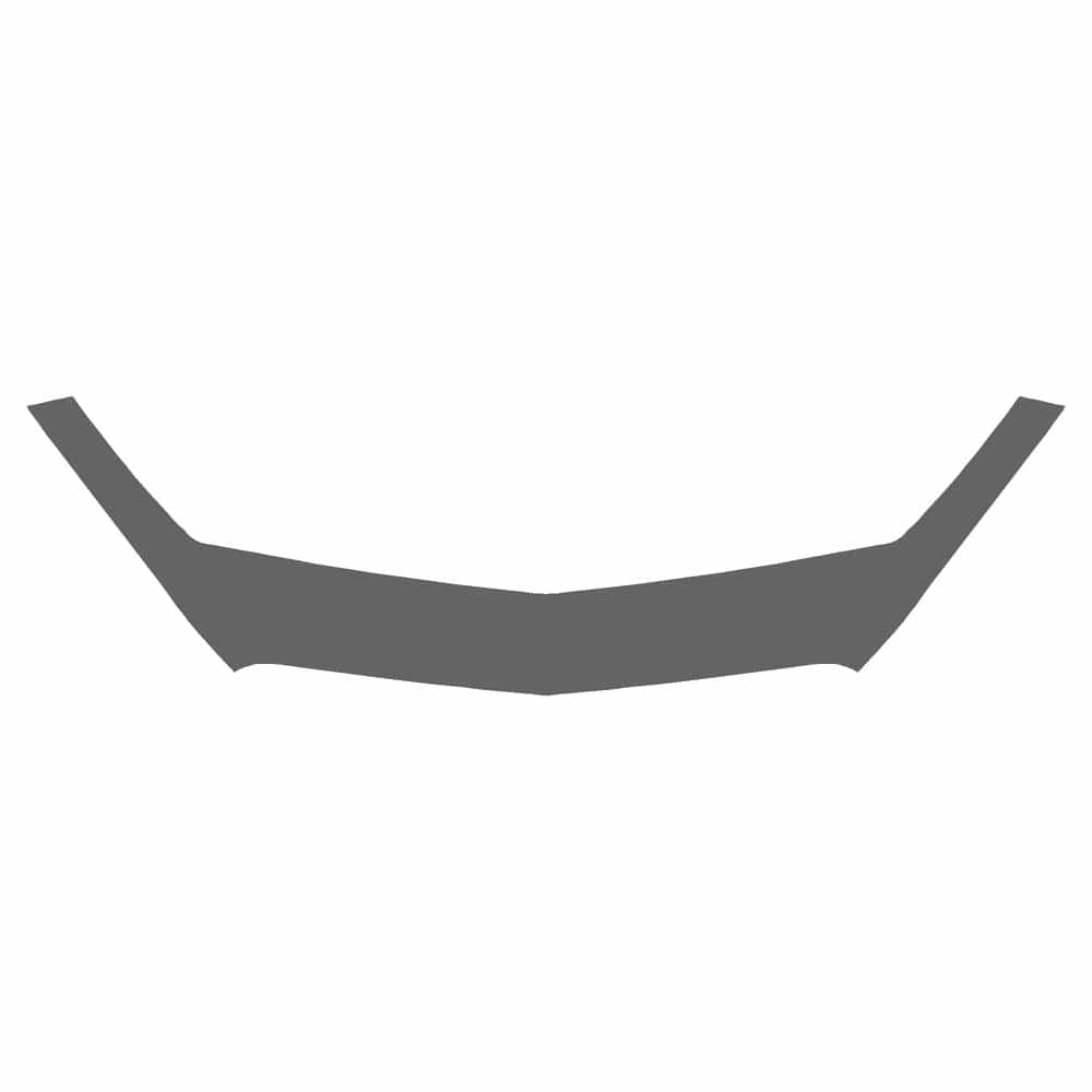 Vicrez Paint Protection PPF Pre-Cut Kit, Front Bumper Part 1 vpp207605 for Mercedes-Benz SL63 Convertible 2017-2019
