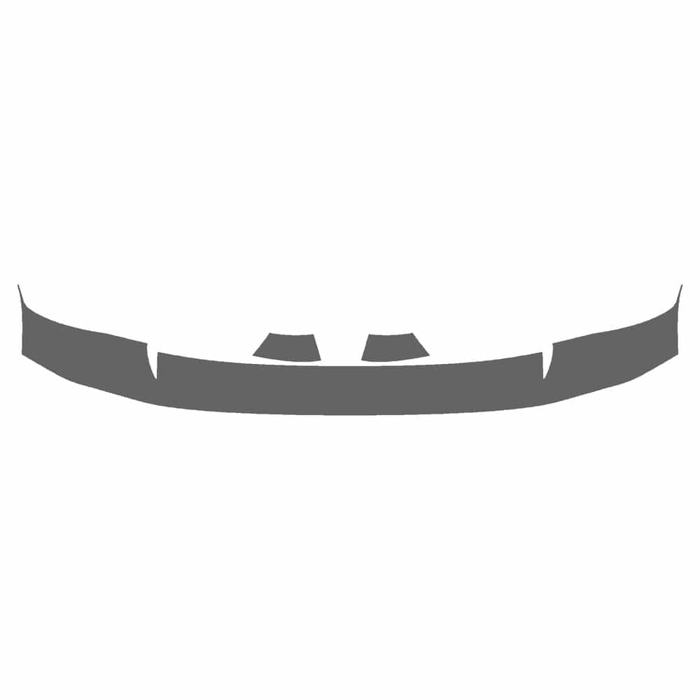 Vicrez Paint Protection PPF Pre-Cut Kit, Front Bumper Part 1 vpp223042 for Ram 1500 Pickup 2012