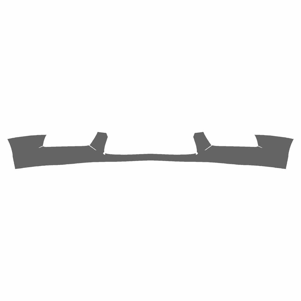 Vicrez Paint Protection PPF Pre-Cut Kit, Front Bumper Part 2 vpp125578 for Bentley Continental GT Coupe 2012-2014